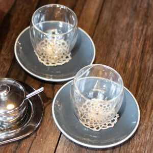 Double Wall Glass Tumbler Set (250ml)